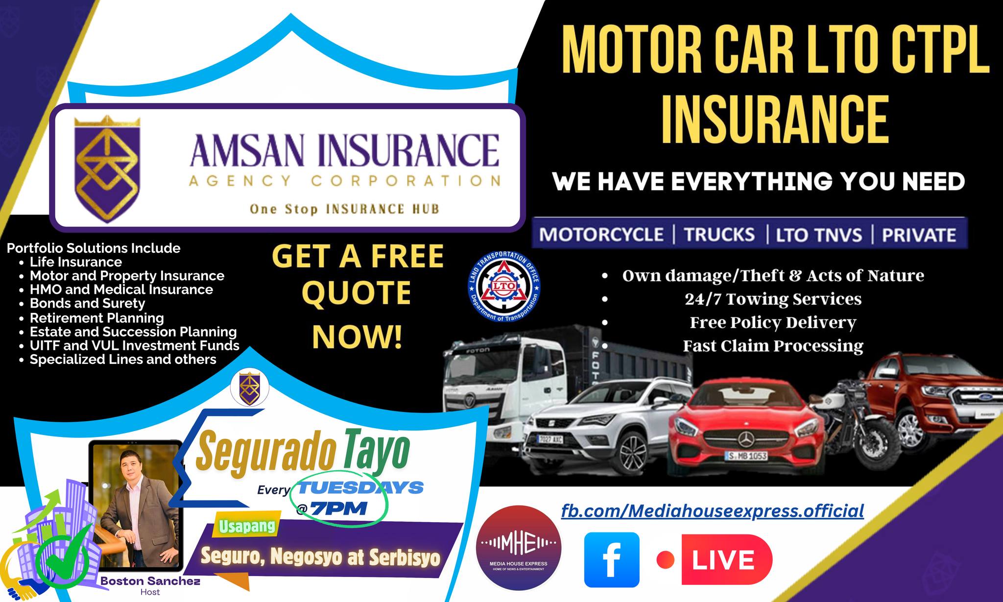 AMSAN Insurance announcement